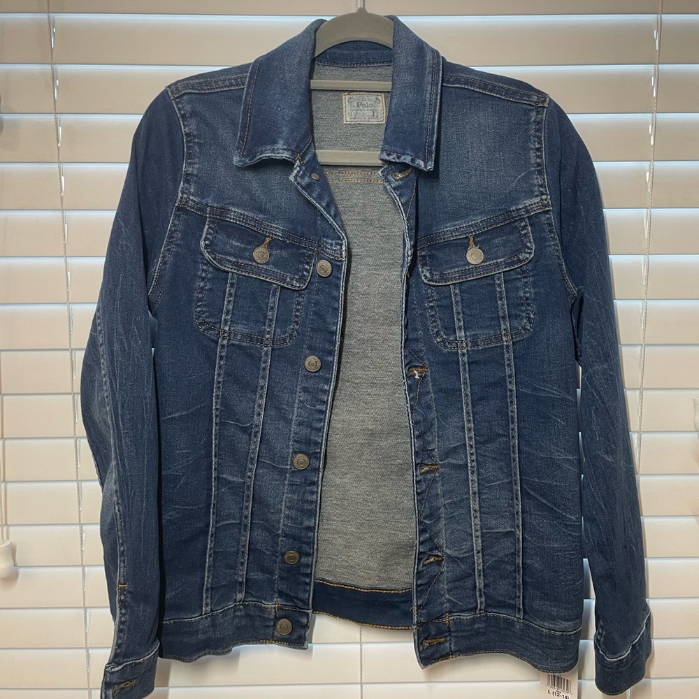 Ralph Lauren Denim Jacket |Unisex blue denim | Never worn, with tag